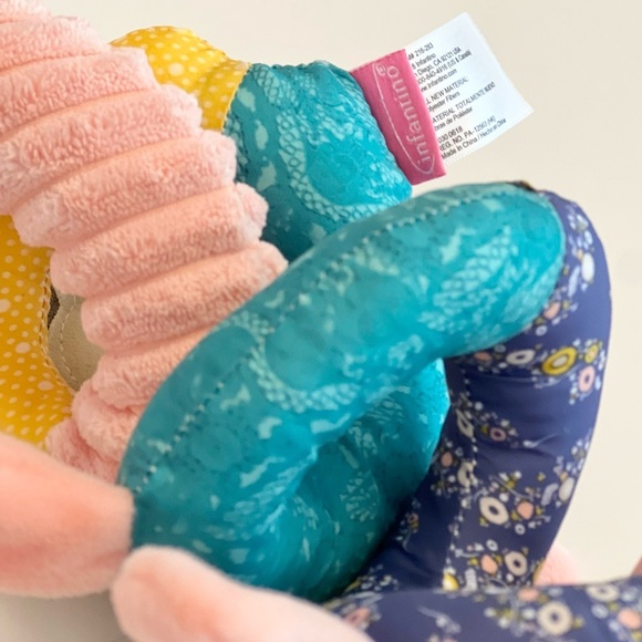 Infantino Pink Fox Go Gaga Spiral Car Seat Activity Toy, BPA Free , 0+ Months - Picture 6 of 11